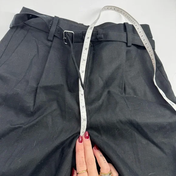 NWT J.Crew Pleated 9" trouser short in stretch linen blend - Picture 14 of 15